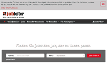 Tablet Screenshot of jobleiter.at